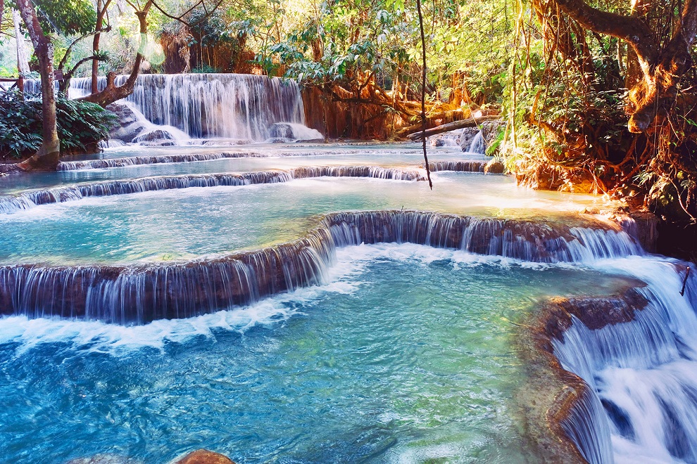 Kuang Sii Waterfall 2